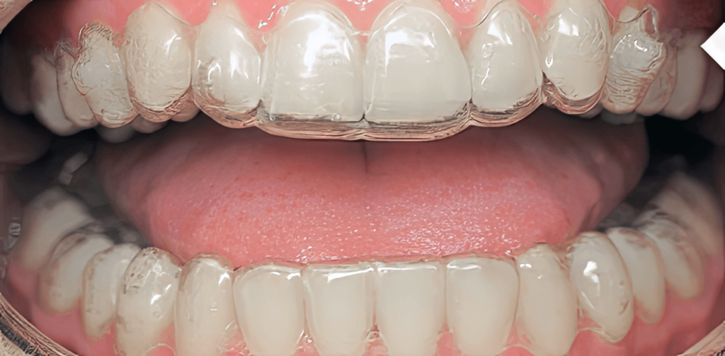 Current instructions image showing aligner tracking examples